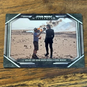 2024 Topps Star Wars Masterwork METAL 1/5 JJ Abrams Adam Driver BTS BTM-19 ALPHA - Picture 1 of 2