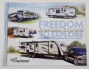 RV Brochure 2012 Coachmen Freedom Express Travel Trailers Campers - Picture 1 of 6
