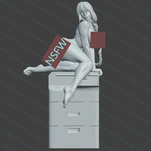 Kit modellino resina stampa 3d 1/24 sexy ragazza NSFW effigie non colorato non assemblato giocattolo GK - Foto 1 di 1