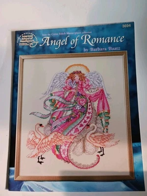 Angel Of Romance Cross Stitch Pattern By Barbara Baatz - Image 1 of 3