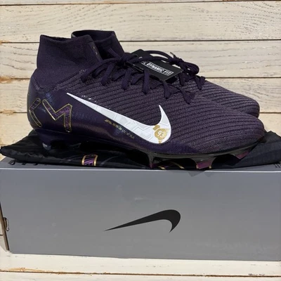 Kylian Mbappe Superfly 10 Elite FG Grand Purple FQ8692 500 Men's Size 11.5 - Image 1 of 4