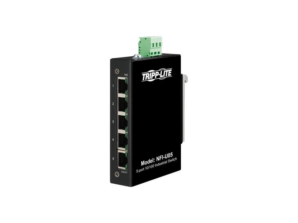 Tripp Lite NFI-U05 Ethernet Switch - 5 Ports - Fast Ethernet - 10/100Base-T - - Image 1 of 4