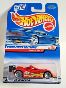 Hot Wheels 2000 First Editions 11 Of 36 Ferrari 333 SP Red - Picture 1 of 4