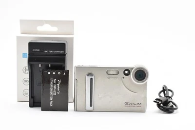 [Exc+5] CASIO EXILIM EX-S2 Silver Compact Digital Camera From JAPAN - Image 1 of 4