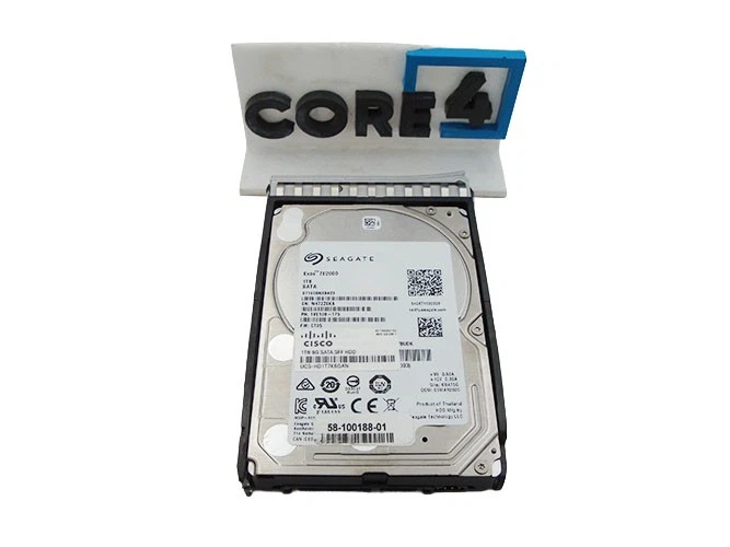 CISCO UCS-HD1T7K6GAN 1.0TB 7.2K SATA 6Gb/s 2.5in HDD - Image 1 of 1