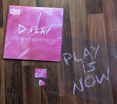 Ed Sheeran Play LP + Free Sleeve [Vinyl New] Indie Ltd Pink Signed +Guitar Picks - Image 1 of 3