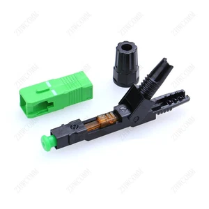 High Quality SC Single Mode Fiber Optic Quick Fast Connector FTTH Cold Connector - Picture 1 of 10
