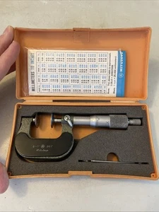 Mitutoyo Disc/Flange Micrometer 123-125A - Picture 1 of 8