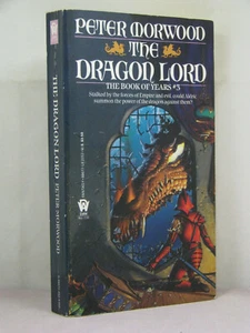 1st,signed by 2(author,art)Bk of Years 3: Dragon Lord by Peter Morwood(1987,PBO) - Picture 1 of 3
