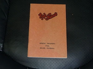 VINTAGE 1946 NEW YORK GIANTS PRESS MEDIA GUIDE NEAR MINT - Picture 1 of 1