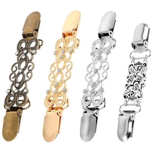 4pcs Vintage Dress Clips Waist Cincher Clip 4 Styles Sweater Clips Dress Clip... - Picture 1 of 7