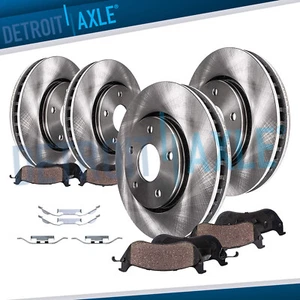 Front & Rear Disc Brake Rotor Ceramic Brake Pads for BMW 325i 328Ci 328I - Picture 1 of 7