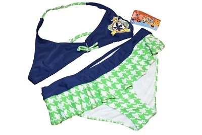 j1!¡GUAU! Traje de baño bikini vintage nuevo con etiquetas talla XL 14/16 Disney High School Musical 2 Foto 1 de 3
