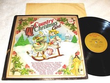 "A Country Christmas Card" 1973 LP, VG+, Various: Johnny Cash, Tammy Wynette, ++