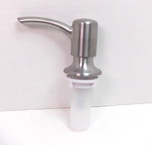 Dispenser Sapone Solo Acciaio Inox Look - Nuovo Scatola Aperta (8H) - Foto 1 di 3