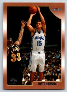 1998-99 Topps #157 Matt Harpring radiocontrol Orlando Magic novato - Imagen 1 de 2