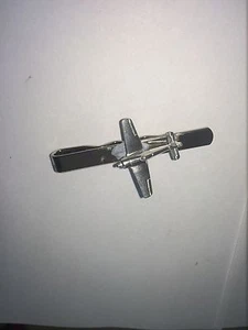Focke-Wulf Fw 190 C57 Aircraft English Pewter Emblem on a Tie Clip (slide) - Picture 1 of 1