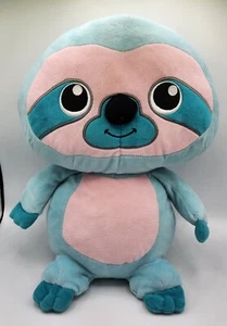 Peluche Gund Stumpies Perezoso G por Gund 12" Peluche Rosa y Azul Juguete Suave - Imagen 1 de 6