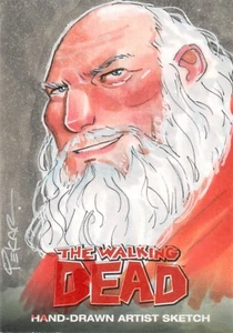 The Walking Dead Comics Season One , Sketch Card  #1/1 - Picture 1 of 2