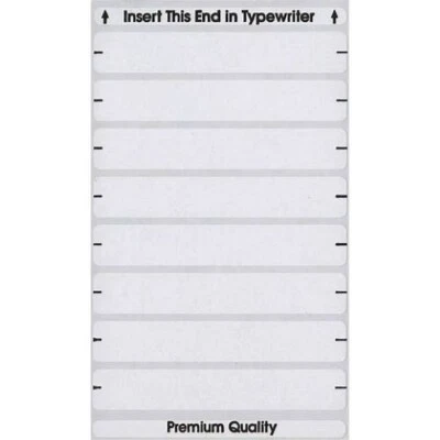 Maco File Folder Label FFL1 White Tab 248 Total 1/3 Cut School Office Home - Image 1 of 2