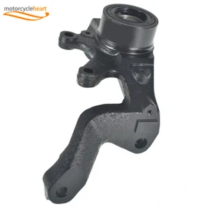 Front Left Steering Wheel Knuckle for Yamaha Rhino 450 YXR450F 4X4 2006-2009 - Picture 1 of 8