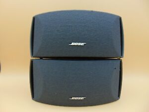 Pair Bose Gemstone Speakers AV321 3-2-1 GS/GSX Cinemate Series 1 II III Black
