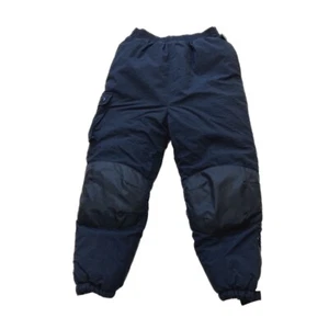 Boys Sportrax Black Snow Pants Size S Reinforced Knees Cargo Pockets Insulated - Picture 1 of 13