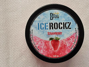 Bigg Ice Rockz - Strawberry - Dampfsteine nikotinfrei Shisha Steine Tabakersatz