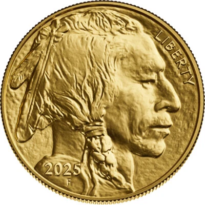 American Gold Buffalo 2025 1 oz $50 - BU Foto 1 de 2