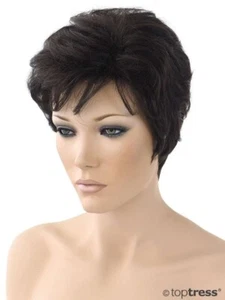 Ellen Wille Kurz Haar Braun Perücke Bari Hair Wie Echthaar Wig Pixie ORGINAL ! - Bild 1 von 6