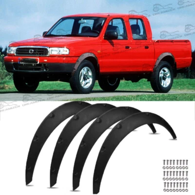 1 Set 3.5" Flexible Car Fender Flares Wheel Arches For Mazda B1600 B2200 B2500 - Image 1 of 4
