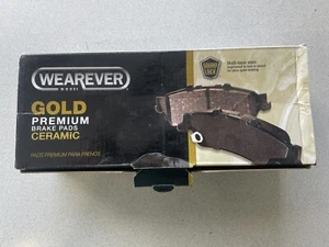 Disc Brake Pad Set-Premium Gold Ceramic Front Brake Pads Wearever ~ GNAD869 - Picture 1 of 6