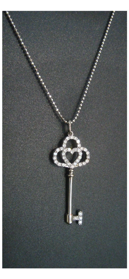 2Jewels 253072 Collana Chiave Argento Zirconi  - Immagine 1 di 1