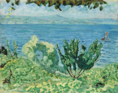 Impresión en lienzo Pierre Bonnard Marine Saint Tropez 16 x 20 #3866 Foto 1 de 4