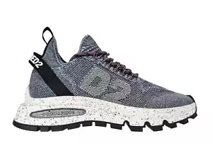 DSQUARED2 scarpe sneakers uomo RUNDS2 grigio SNM0211 2122 - Imagen 1 de 6