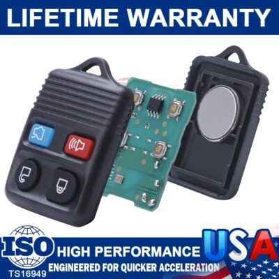 2 chaves de controle remoto de carro fob para 2004 2005 2006 2007 2008 2009 Ford Explorer Expedition - Imagem 1 de 4