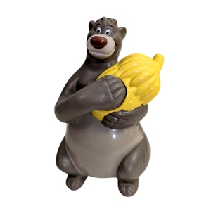 Jungle Book Disney Vintage Action Figure Toy: Baloo Holding Bananas - Picture 1 of 5