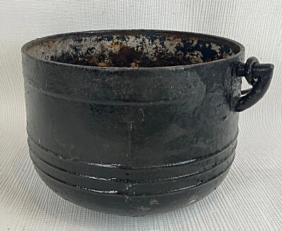 Ancienne XXème très belle marmite en fonte - Photo 1/4