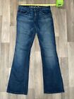 Women's The Cali By Juicy Couture Flare Leg Denim Jeans Size 28 Stitched Jpocket