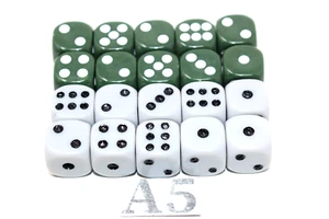 D6's Grey And Green - A5 - Picture 1 of 1