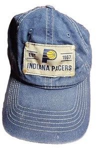 NBA Indiana Pacers One Size Fits All SnapBack Hat Cap Adjustable Used - Picture 1 of 5