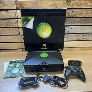 Xbox Original Boxed Full Set Up With Inserts