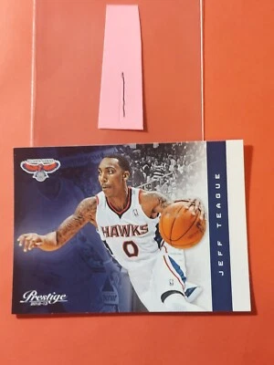2012-13 Prestige #127 Jeff Teague, cd1 - Image 1 of 2