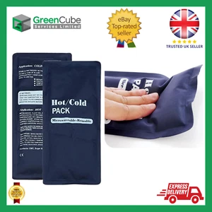 Ice Pack for Instant Pain Relief Reusable Hot and Cold Pack Heat Pad First Aid - Picture 1 of 8