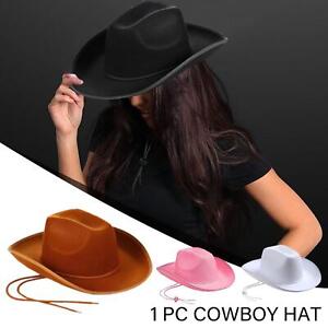 Funny Party Hats Cowboy Hat For WomenPink Hat Cowgirl Hat Cowgirl Costume J8H8