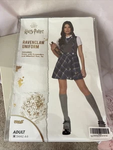 New Harry Potter Ravenclaw Dress Tween/Adult Costume Size Small 4-6 Women’s - Picture 1 of 7
