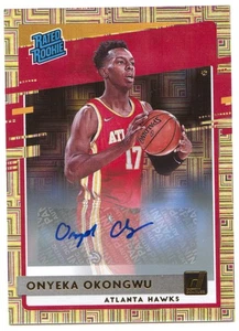 Onyeka Okongwu 2020-21 Panini Prizm - Rookie Signatures #RS-OOG - Silver Mojo - Bild 1 von 2