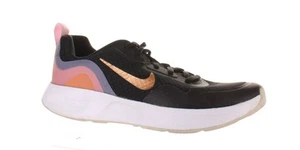 Nike Womens Wearallday Black Running Shoes Size 8 (7800970) - Picture 1 of 4