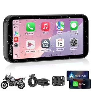 W603 Motorrad Carplay Bildschirm, Wireless CarPlay & Android Auto für Moto, Rem... - Bild 1 von 9