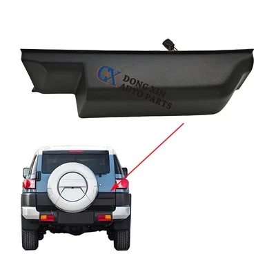 Manija de puerta trasera con conjunto de luces negra texturizada para Toyota FJ Cruiser 2006-23 Foto 1 de 4